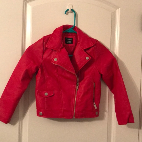 primark girls leather jacket